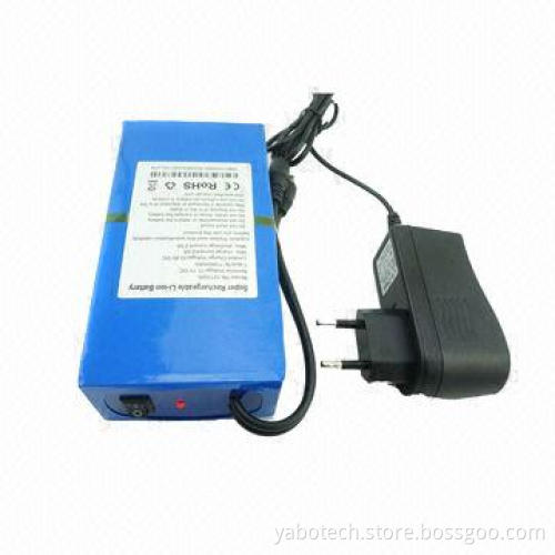 Rechargeable Li-ion battery pack, 12V, 10Ah for medical devices